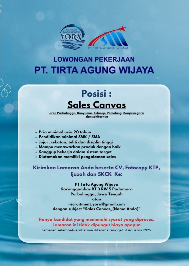 Banner Lowongan