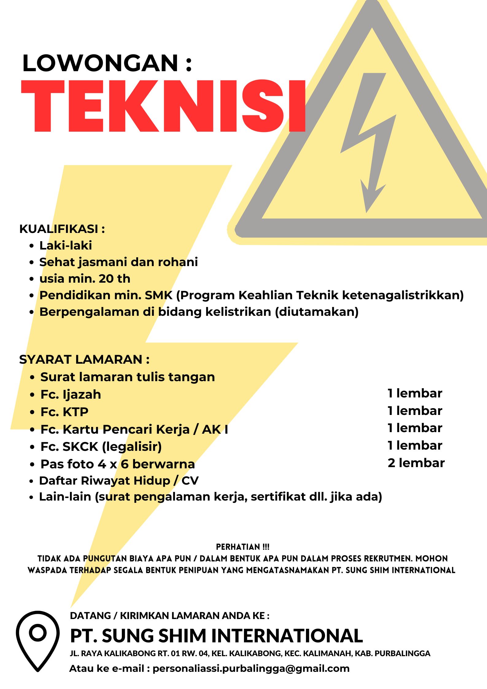 Banner Lowongan