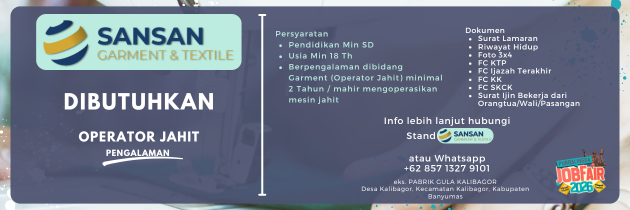 Pamflet Lowongan